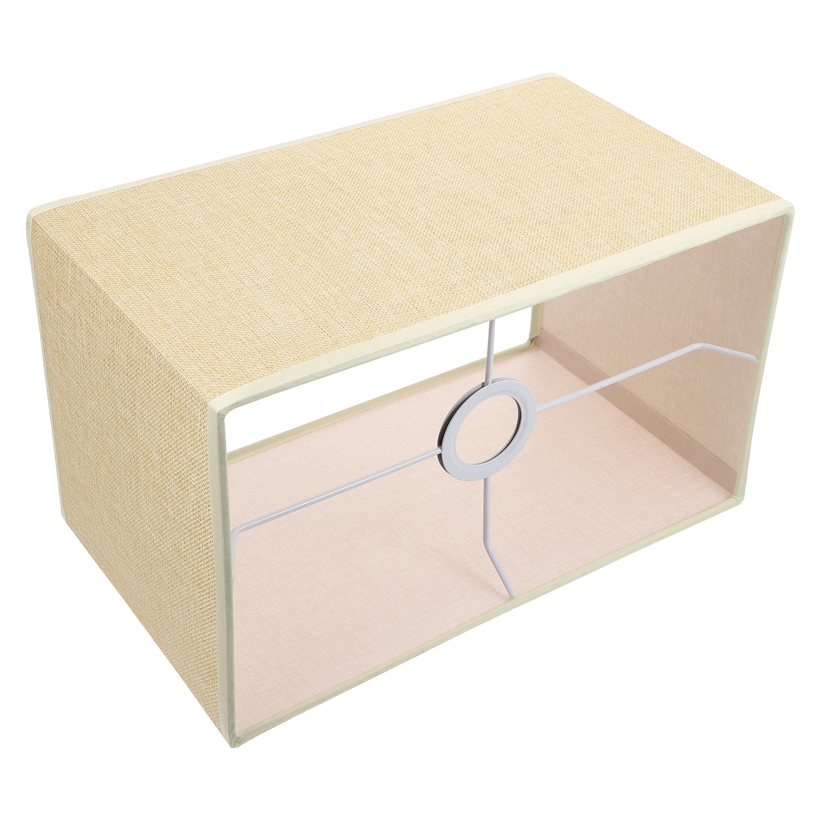 

Linen Fabric Lampshade Cloth Light Cover Desktop Protector Excellent Dustproof Effect Home Hotel Bedroom Study Library Lighting