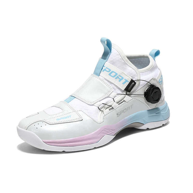Professional Badminton Shoes Anti-skid and Wear-resistant Tennis Shoes Breathable and Super Light Lovers Rubber Soled Sneaker