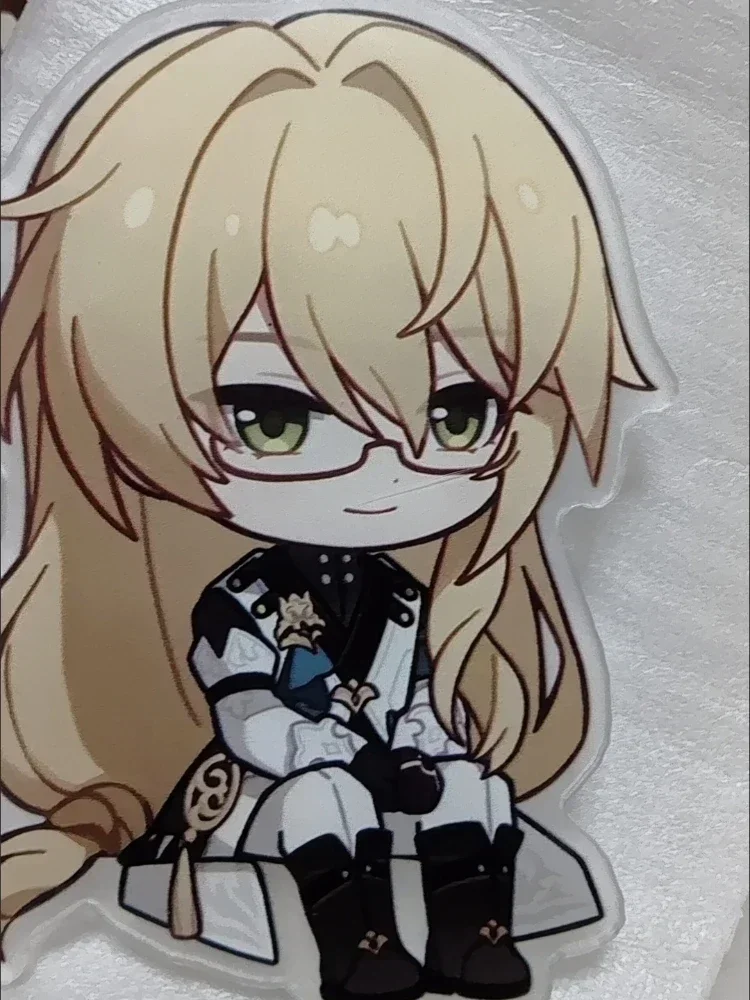 Honkai:Star Rail Feixiao Moze Live Broadcast Guest Or Host Magnetic Sofa Sitting Character Acrylic Fridge Sticker Desk Ornaments