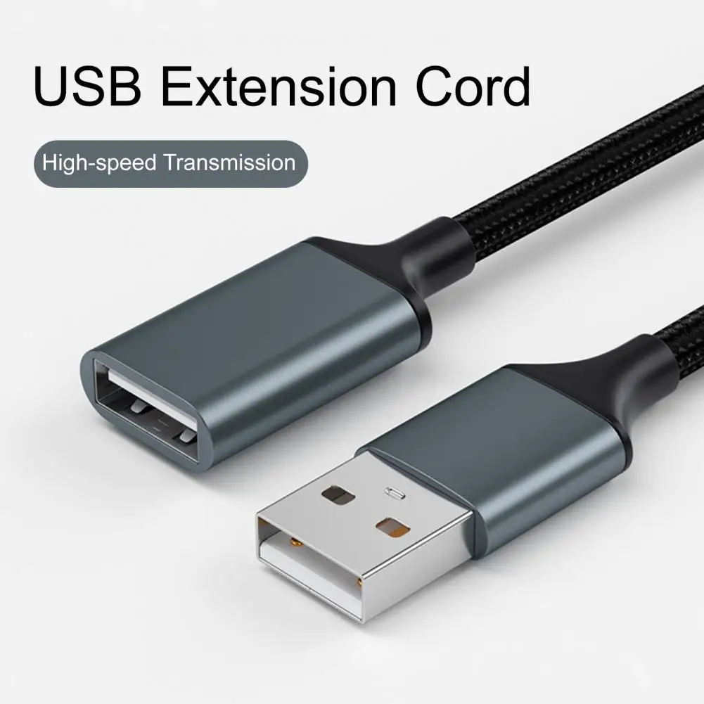 USB Male To Female Extension Extension Cable Data Sync Cord Laptop Computer Accessories