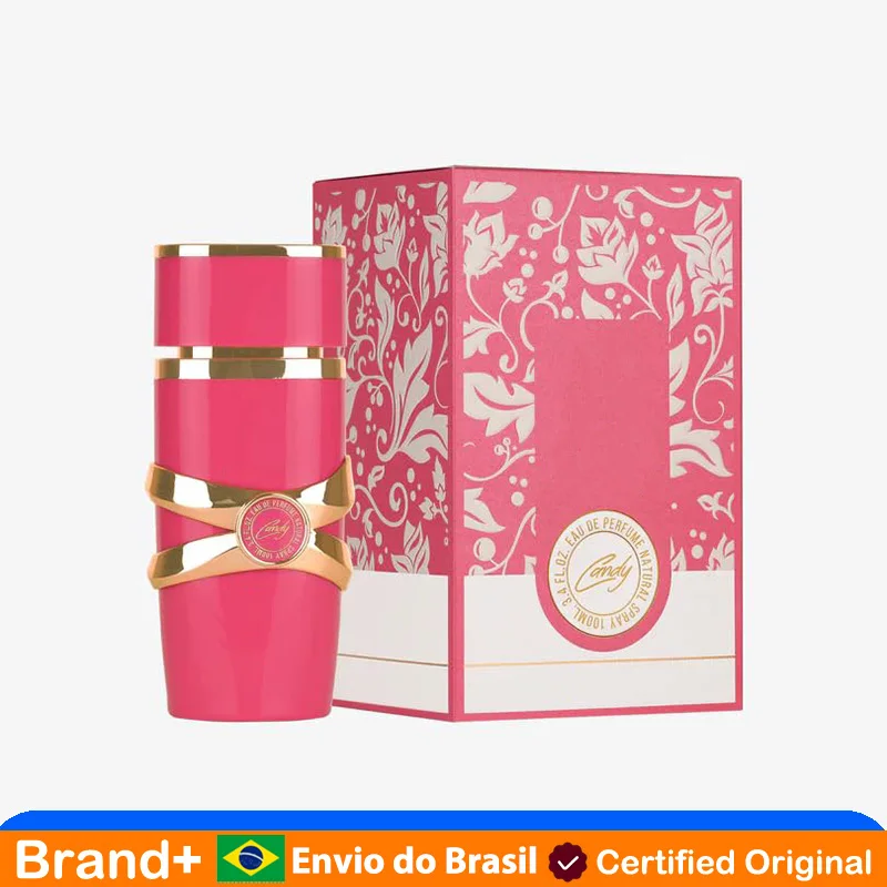 Yara Candy Vanilla Fruity Citrus Floral Eau De Parfum Fragrância Duradoura para Mulheres 100ml Fragrância de Longa Duração com Feromônio