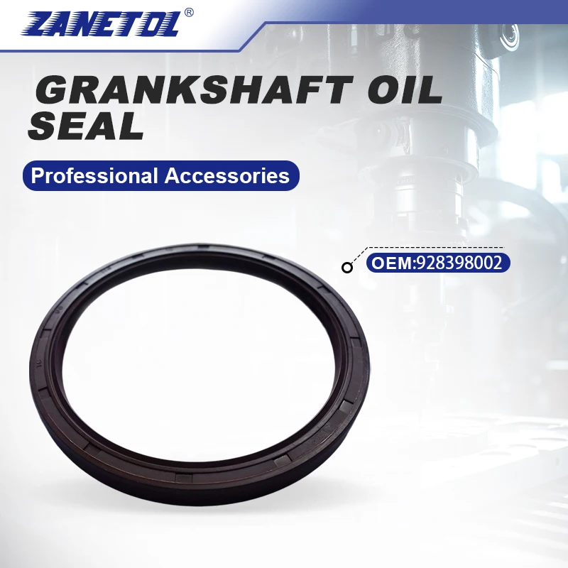 ZANETOL Sello de cigüeñal para CHEVROLET TRACKER 1999~2004 SUZUKI AERIO 2002~2007 928398002 0928398001 91176515 928398001 928398002