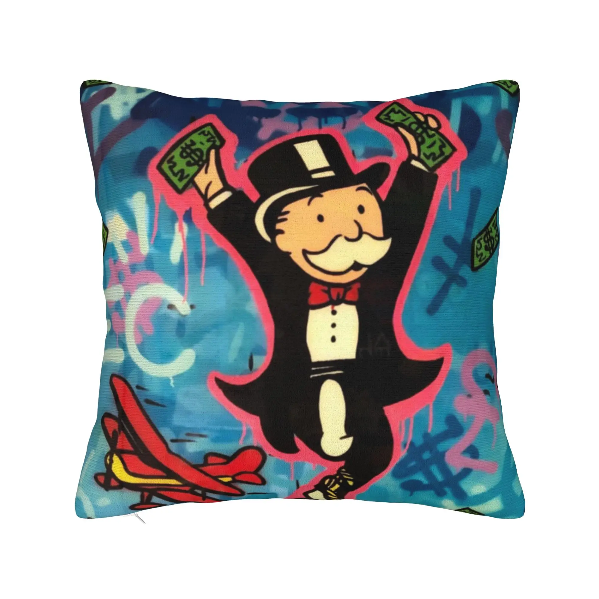 Alec Monopolys Pillow Cover Merchandise Soft Cushion Cover Decoration  Pillow Case Cover Bed Multi-Size