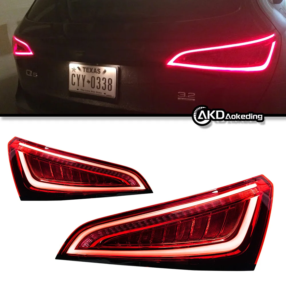 Auto Parts For Q5 Tail light 2008-2018 Q5L Full LED Styling LED Running Lights Sequential Signal Car Accesorios Modified