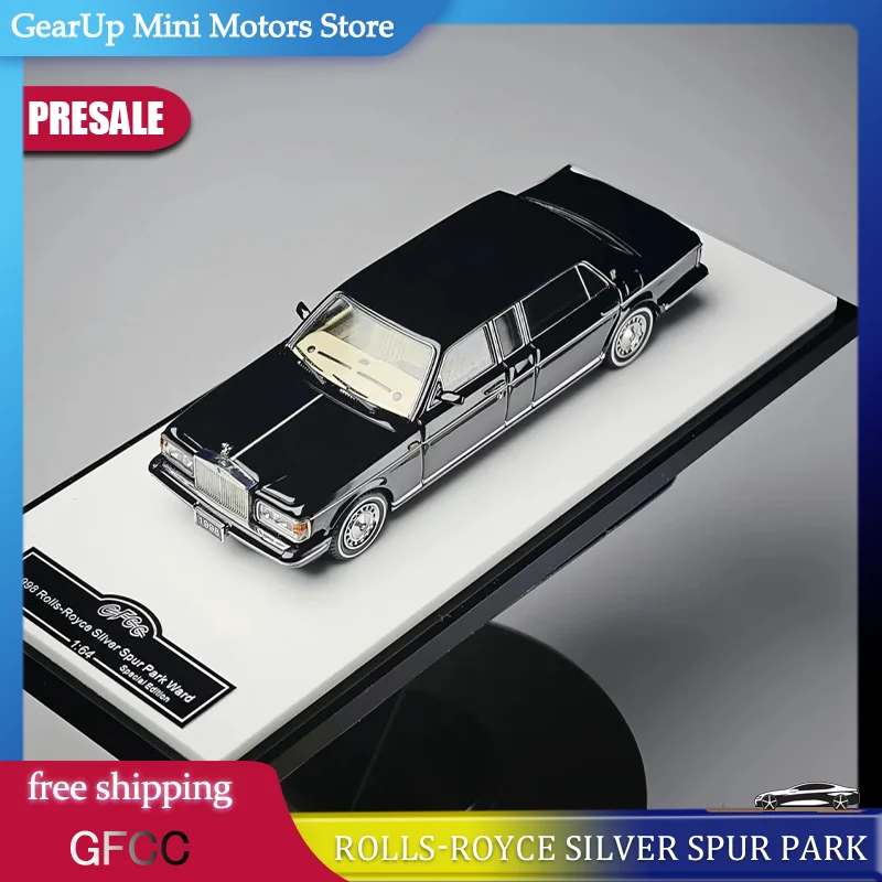 

New In Stock Gfcc 1:64 Rolls-Royce Silver Spur Park Ward 1998 Hec Edition Alloy Miniature Diecast Model Vintage Car ﻿Model Toys