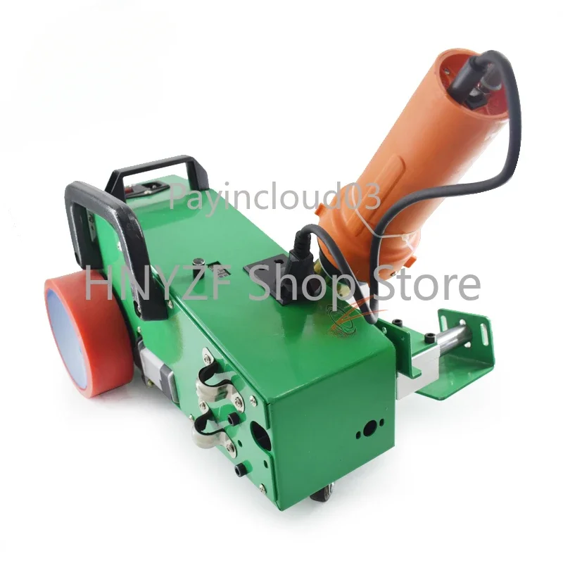 small size portable tarpaulin plastic pvc flex banner heat hot air seam welder welding machine