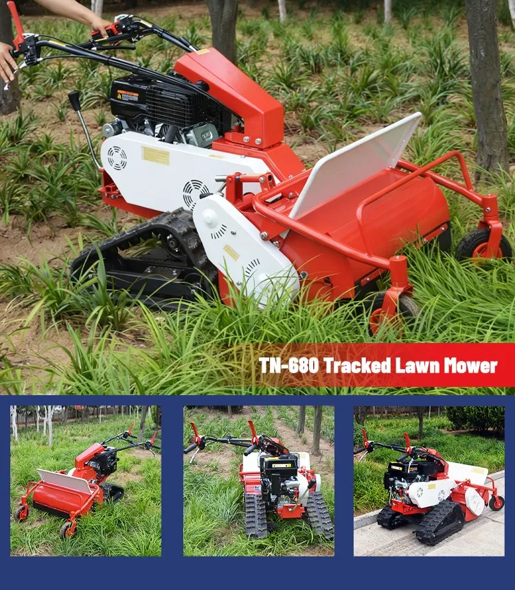 Heißer Verkauf Ferngesteuerter Rasenmäher CE 800mm 1200mm Ferngesteuerter Freischneider für Obstgärten, Bauernhöfe und Hanglagen-Unkrautentfernung – Detail 9