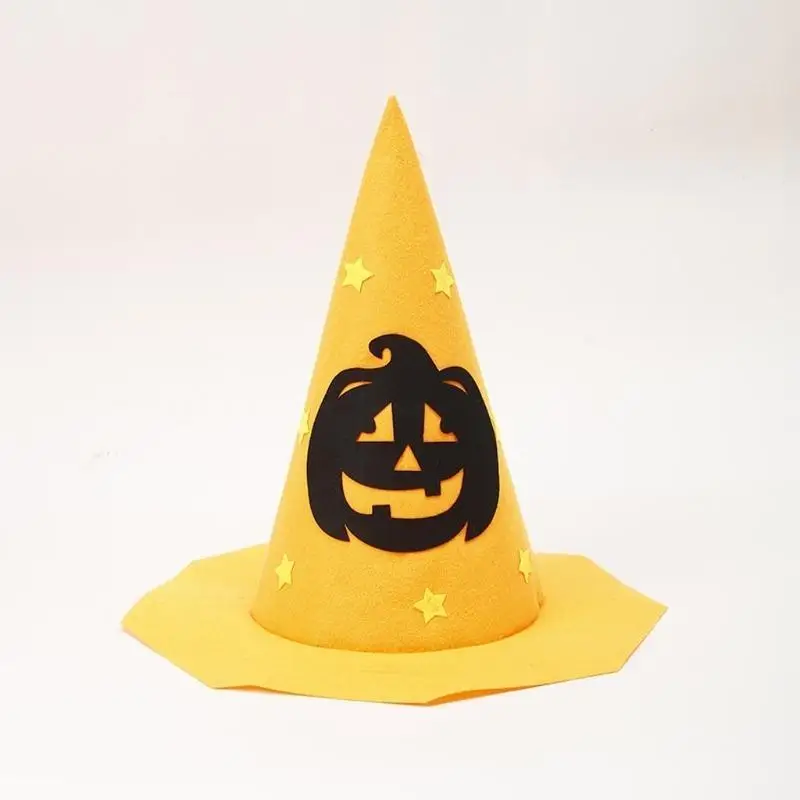 39BD Pumpkin Skull Witch Hats Hats Halloween Costume Akcesoria na imprezę Halloween