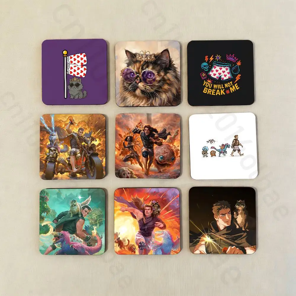 Dungeon Crawler Carl Fridge Magnets Round Magnetic Refrigerator Decoration Memorial Gifts Wedding Favors