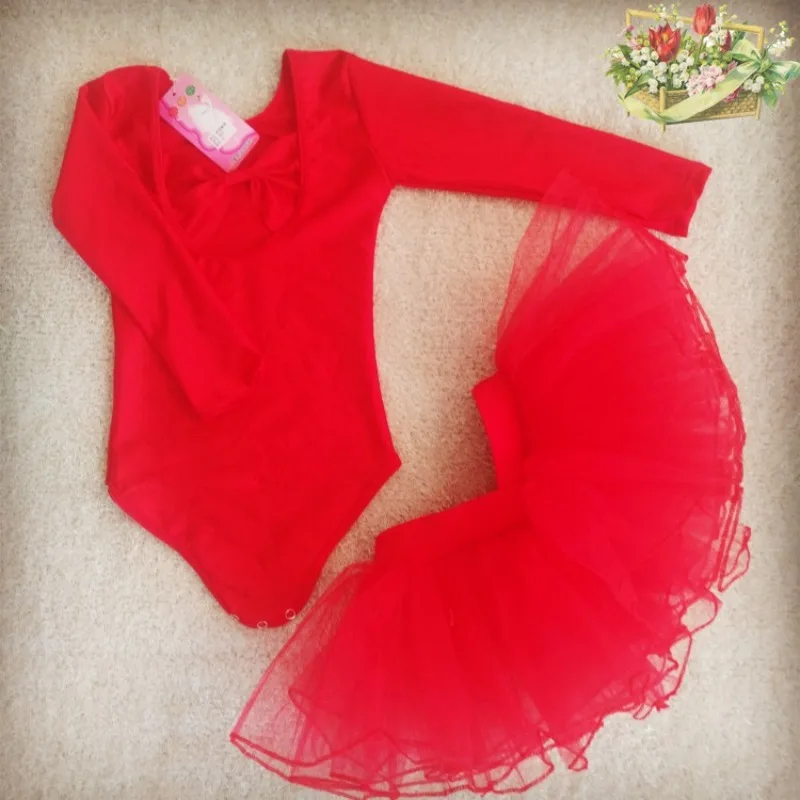 Kids Romper Skirt Tutu Children's Sets Summer Clothing Girl Ballet Leotards Suit Gymnastics Thin Girls Ballet Training Uniform
