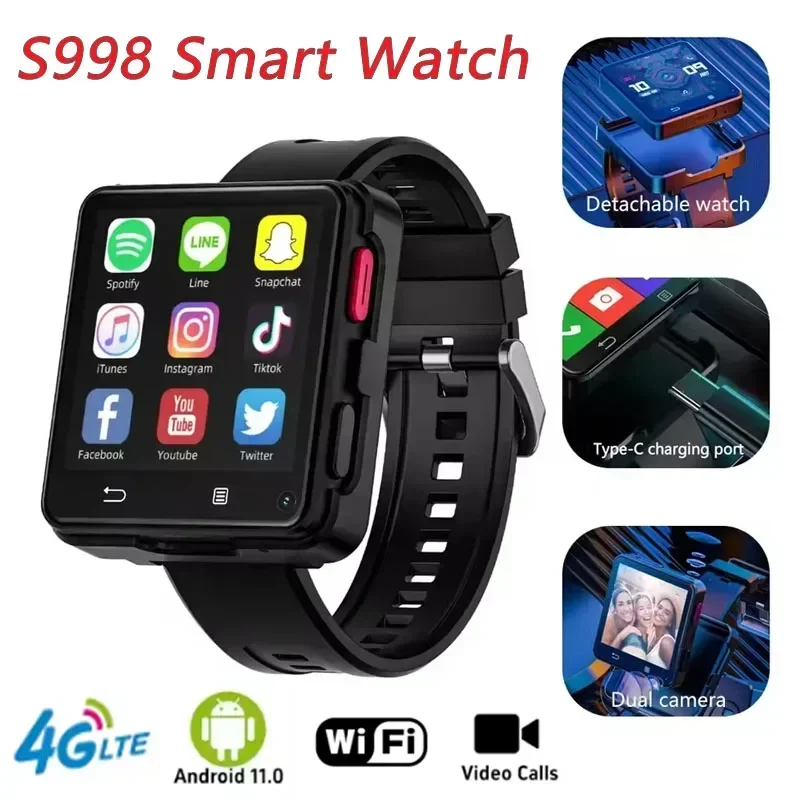 4G Smartwatch S998 … - image