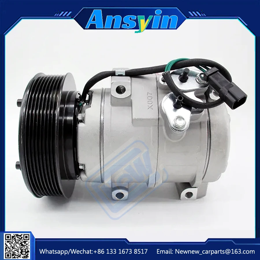 10S17C AC Compressor For Caterpillar Excavator 324 325 326 329 330 2457779 1785545 1795544 245779 447260-8391 447260380 2597243