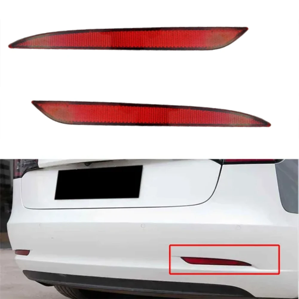 

Auto Rear Bumper Reflector Lights Auto Bumper Fog Lamp 1626227-00-B For Tesla Model Y 1 Pair