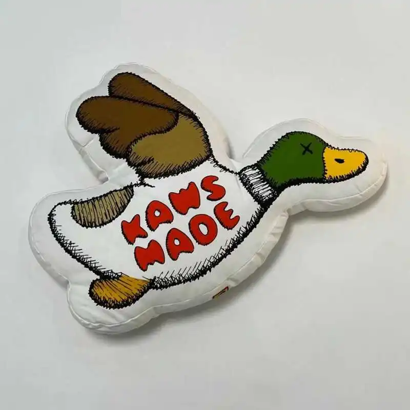 الإنسان NIGO صنع وسادة المنزل العصرية وسادة الكرتون برغر بطة Kaws القرد رجل عوزي الخفافيش