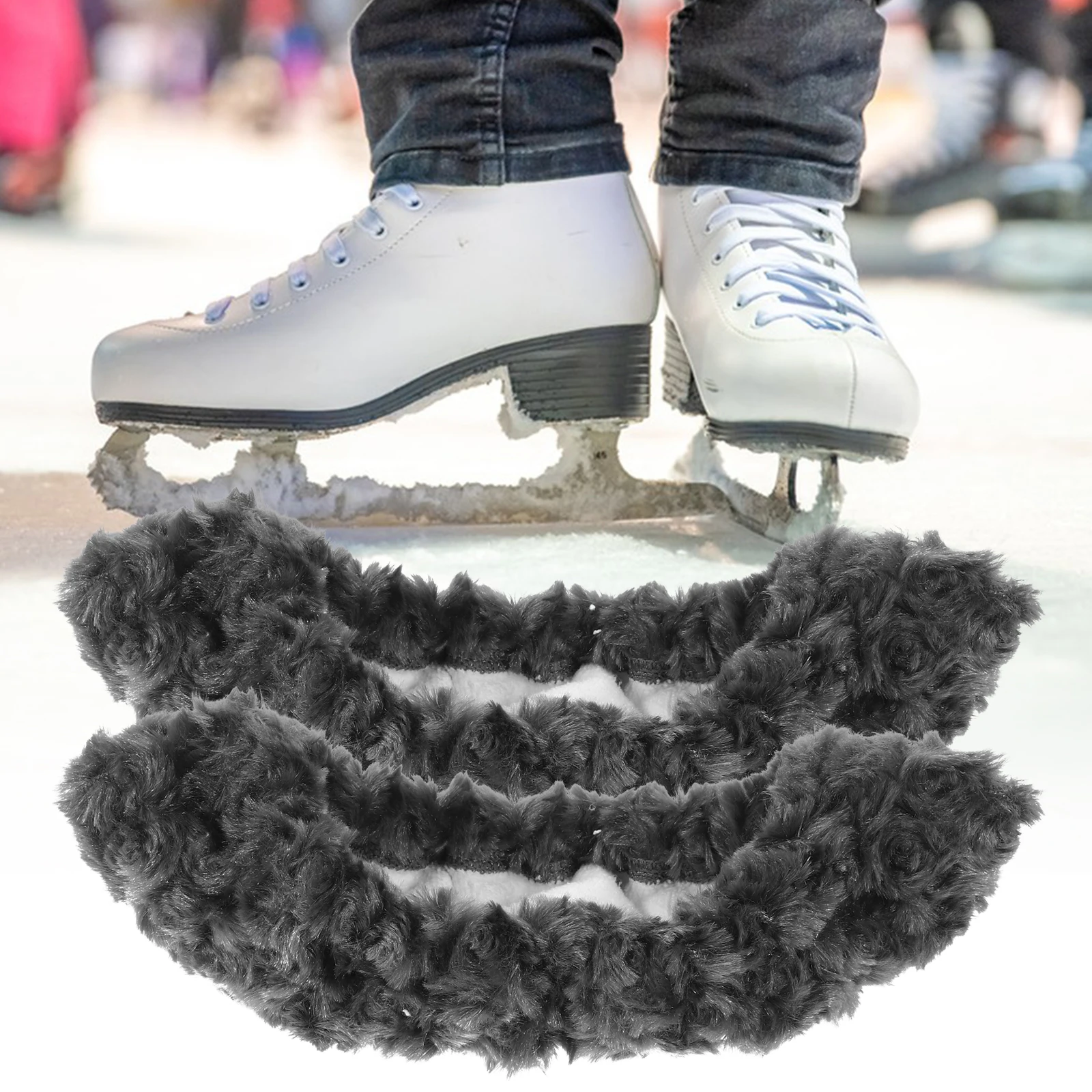 

Skate Set Guard Skates Ice Skating Covers Accessories Polyester Protectors Shoes