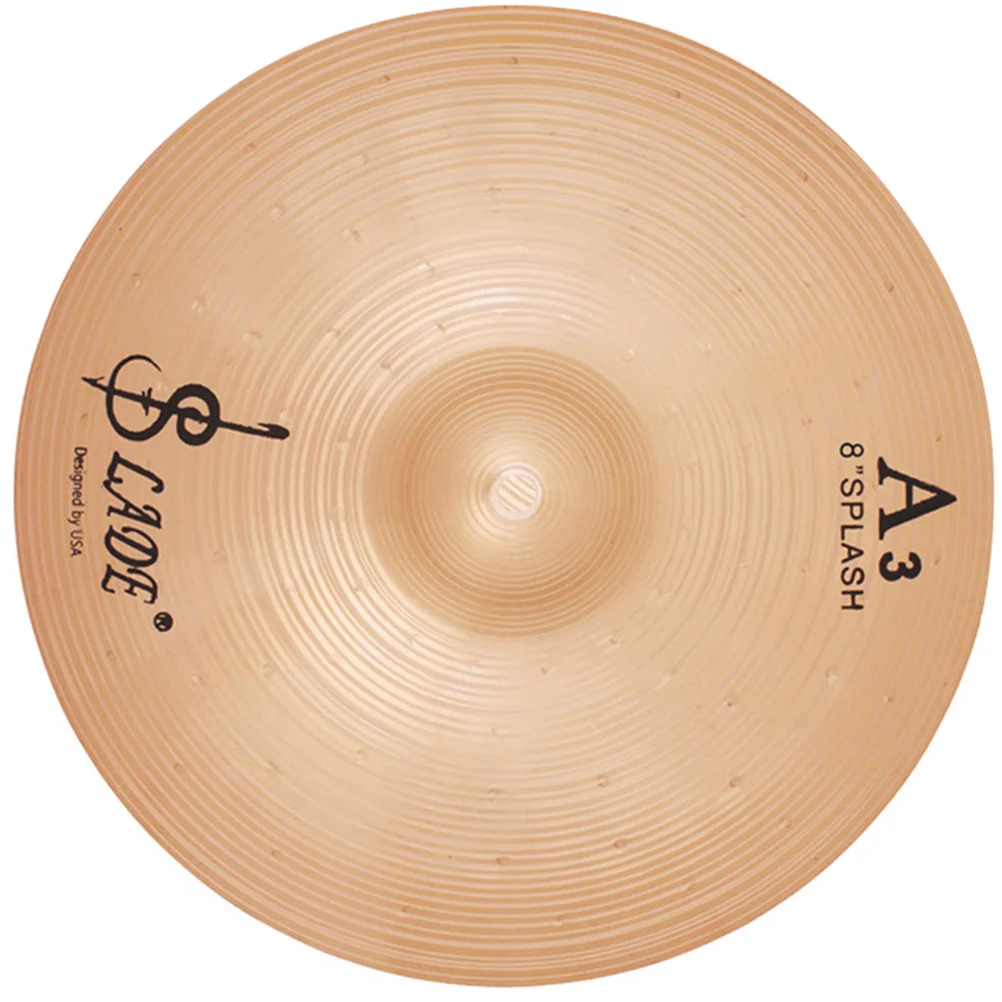 

Bronze Cymbal Jazz Drum Professional Alloy Replacement Part Kit Clear Sound Fadeless Anti Rust Percussion Musical