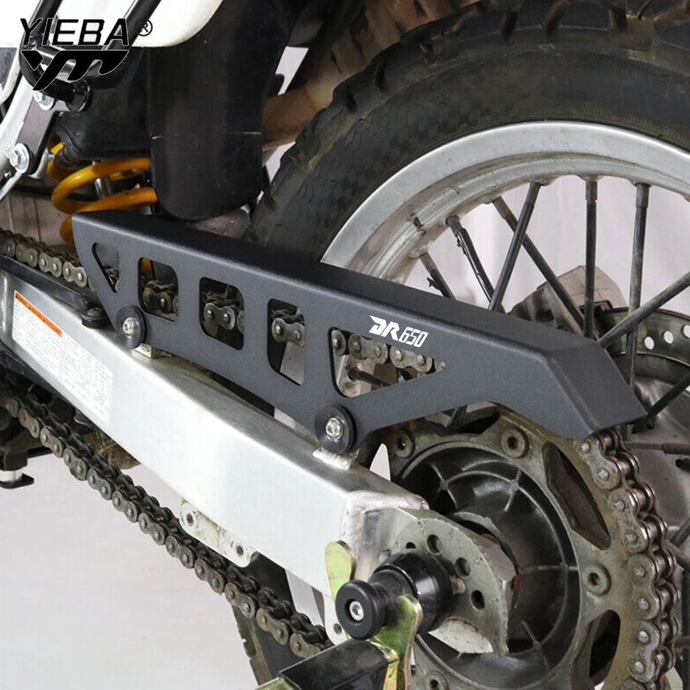 DR650 DR650S DR650SE دراجة نارية الملحقات الخلفية الزخرفية سلسلة الحرس غطاء حامي لسوزوكي DR 650 650S 650SE 1996 - 2024