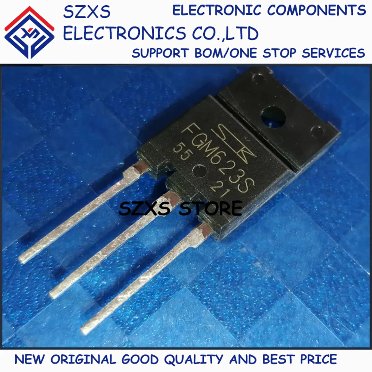

New Original 10Pcs FGM623S TO-3PF 600V 30A Powerful IGBT Transistor In Stock Electronic Components Good Quality