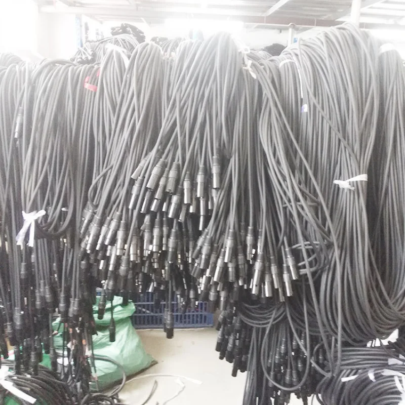 

Кабель для сценического освещения DMX, трехжильный, с разъемами XLR (штекер/гнездо), для прожекторов PAR, прямые поставки с завода