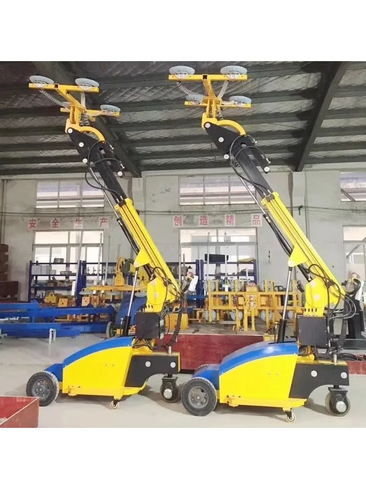 Customized Outdoor Glazing Robot Glaslift with All-terrain Tires for Professional Window Installers Europe