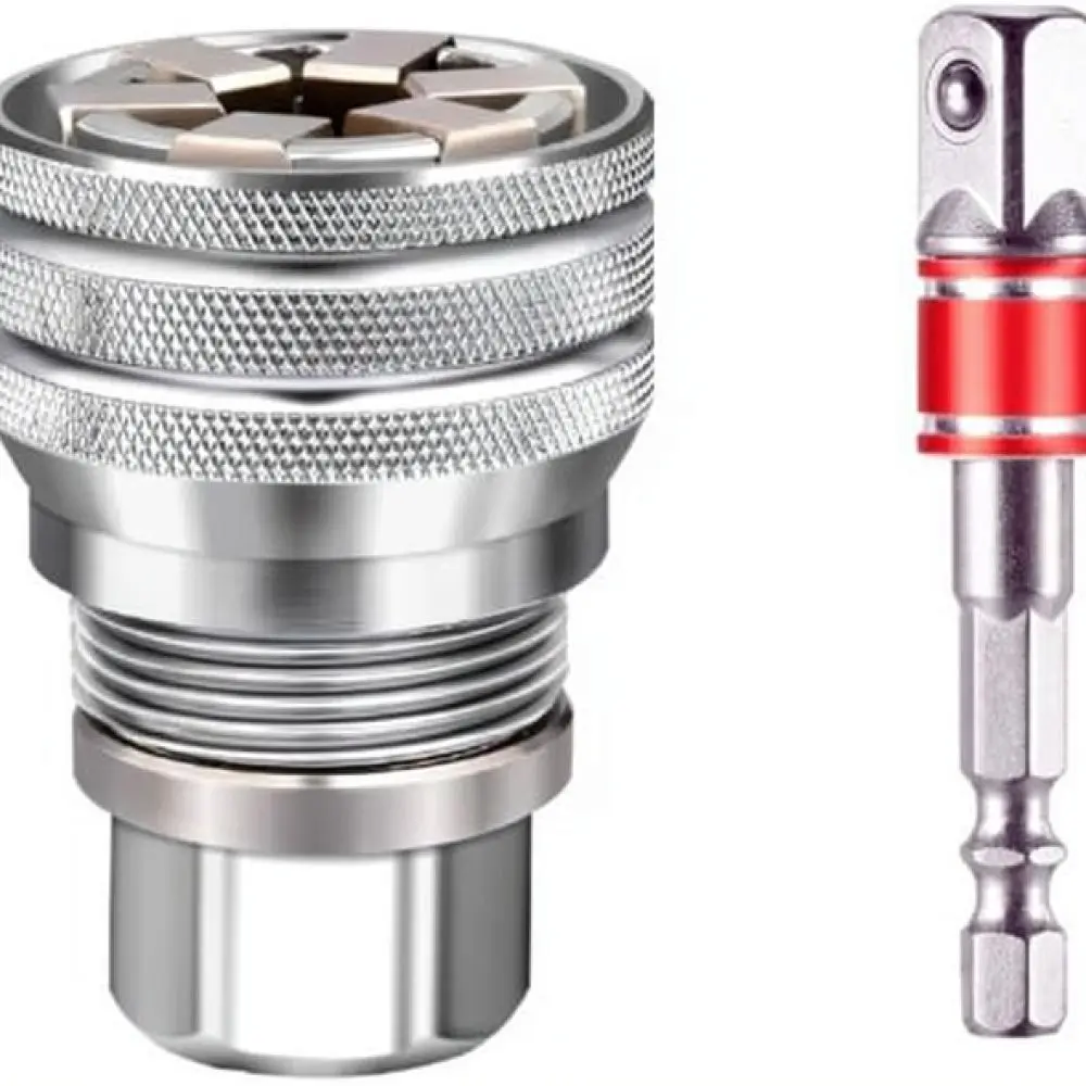 Magic Socket Wrench Adjustable Tool For Nuts Bolts Multi Functional Repair Hardware Chrome Vanadium Steel Easy Usage