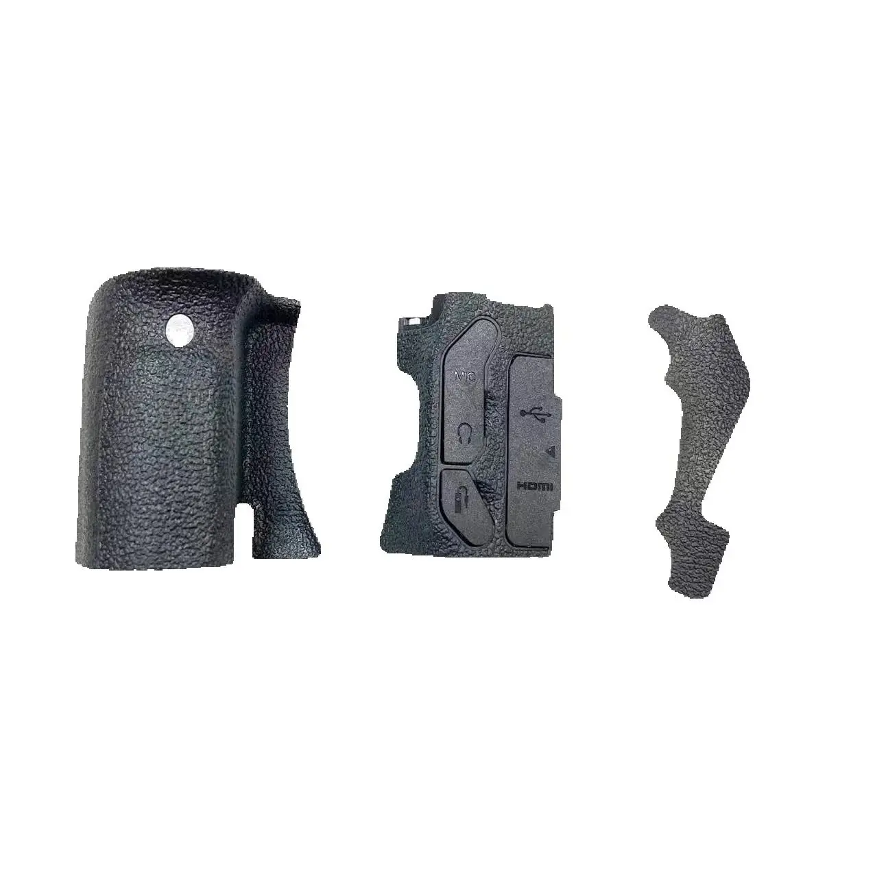 Nuevo cuerpo de cámara de goma para Canon EOS 90D 90d, agarre de manos, cubierta lateral izquierda, piezas de repuesto de goma para pulgar