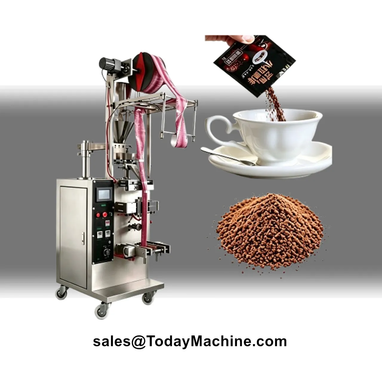 Automatic Dry Powder Wheat Flour Auger Filling Packing Machine Auger Doser Filler