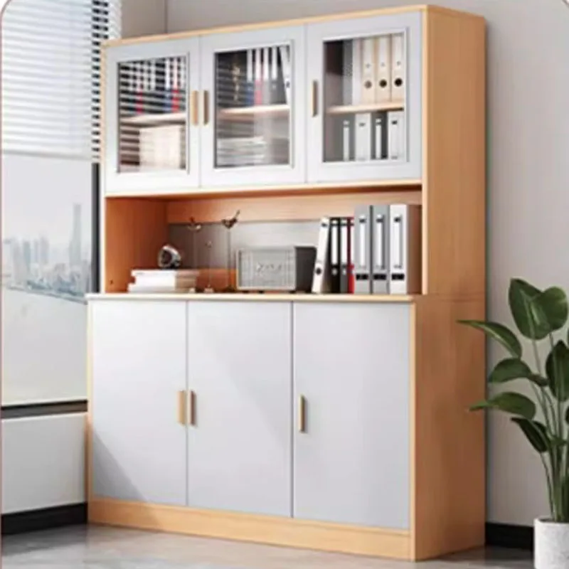 Vertical Designer Filing Cabinet Open Tall Display Organizer Office Cupboards Compact Space Armoires De Salon Storage Furniture