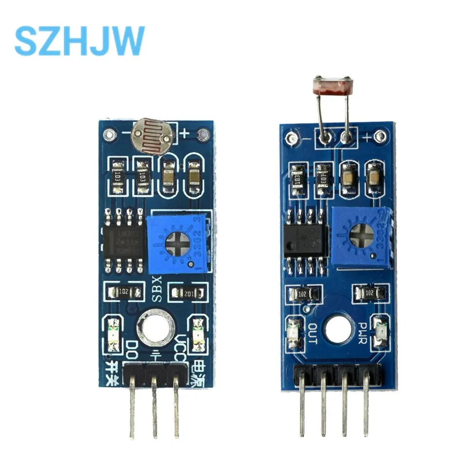 Photoresistor Resistance Modules Digital Light Intensity Detection Photosensitive Sensor Module 3Pin 4Pin For Arduino UNO