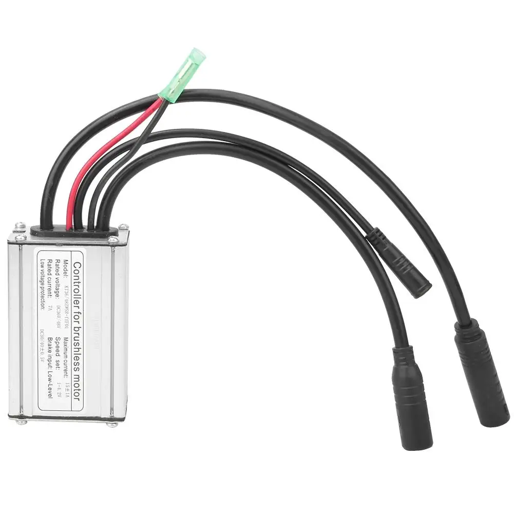 

36V/48V15A Waterproof E-bike Brushless Motor Controller Scooter Hall Square Electric Motor Adapter