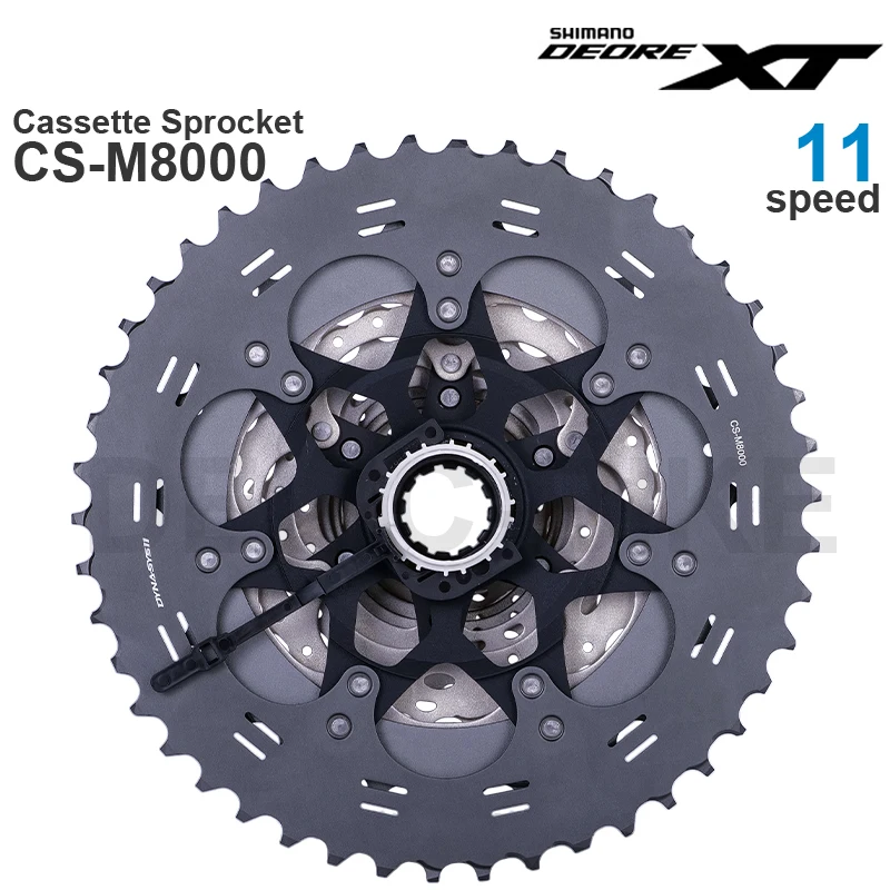 SHIMANO DEORE XT M8000 1x11v 11Speed  Cassette Sprocket CS-M8000 11-40T/42T/46T Original parts