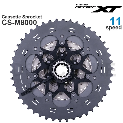 Imagen 2 del producto SHIMANO DEORE XT M8000 1x11v piñón de Cassette de 11 velocidades CS-M8000 11-40T/42T/46T piezas originales