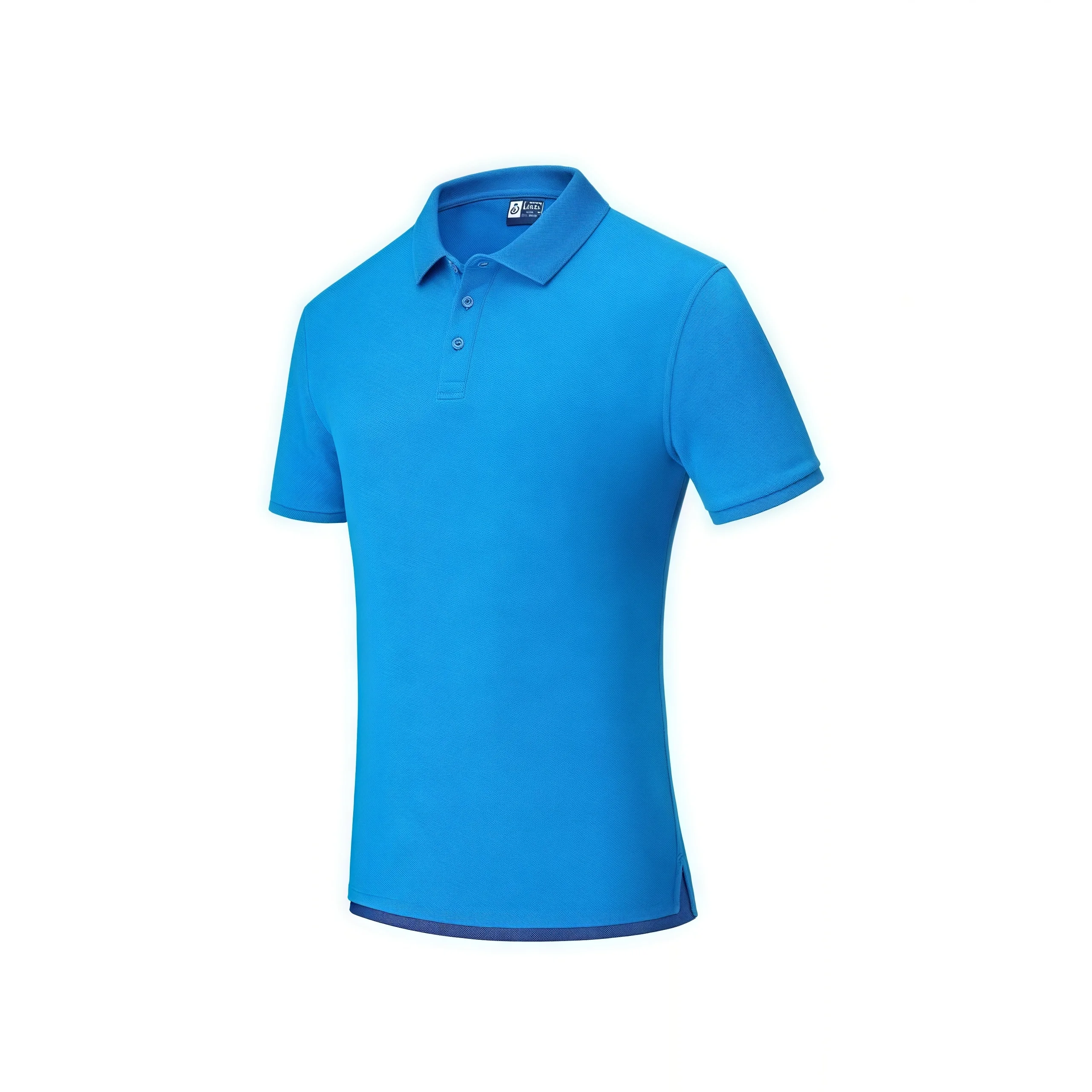 Polo en coton de haute qualité 250G, doux et agréable pour la peau, à manches courtes, avec logo personnalisé, uniforme de travail