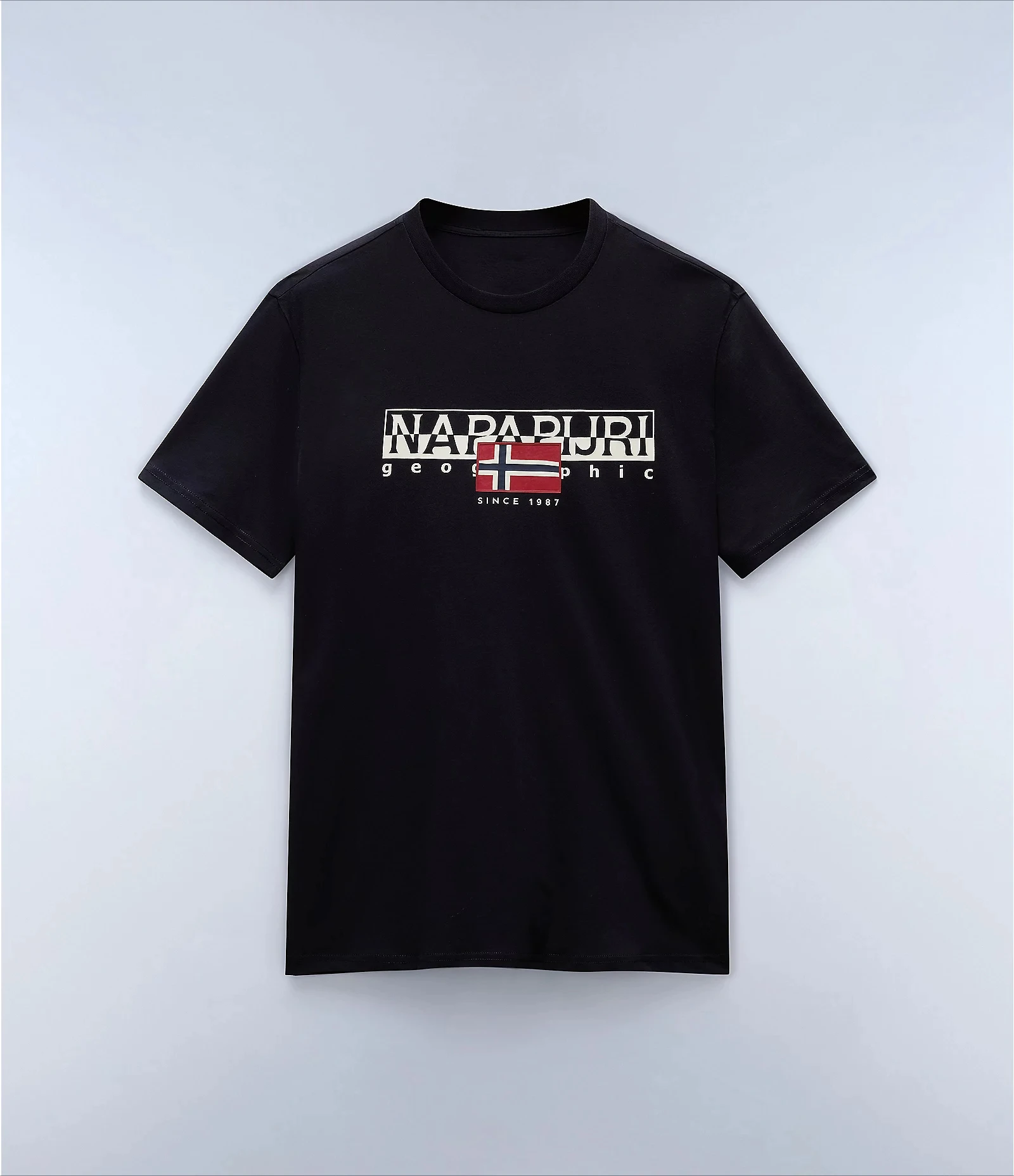 

Napapijri Aylmer с коротким рукавом и периферийным узором с принтом, летние элитные брендовые хлопковые мужские и женские футболки с короткими рукавами