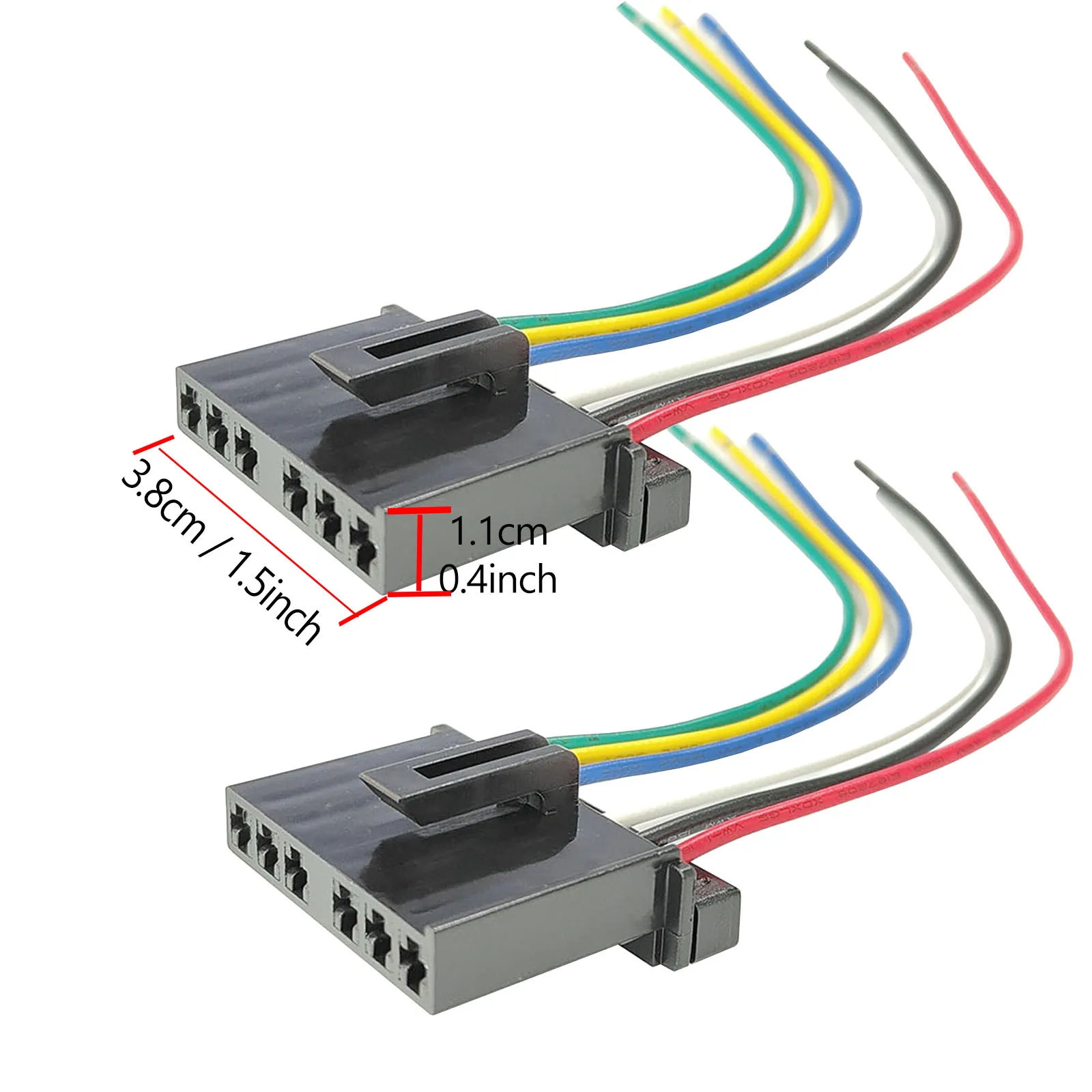 Faisceau Connecteur Feu Arrière Ford Transit MK6 MK7 2006-2014 - 6 Broches 30cm, Réf. 1778452