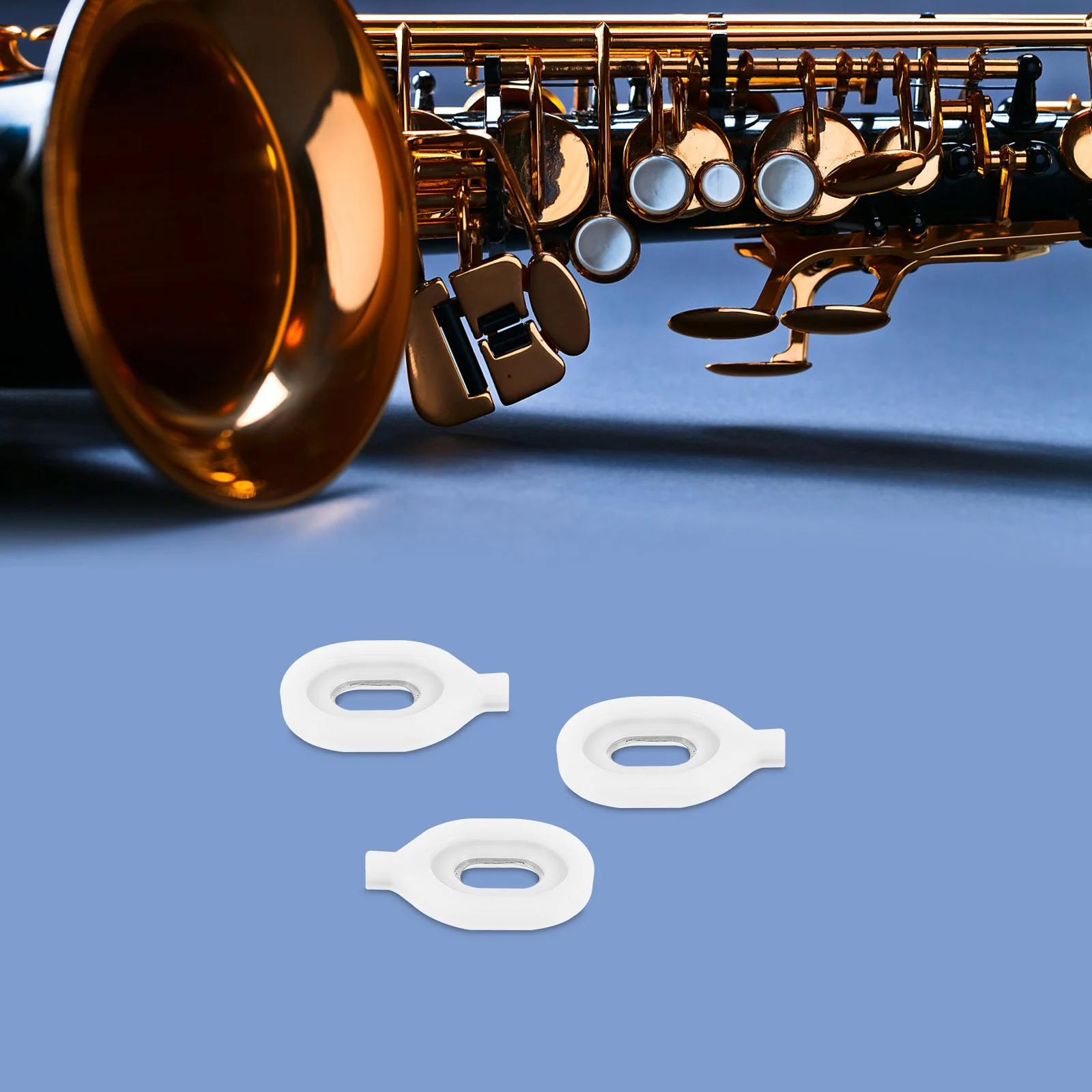 

3 Pcs Number Holding Accessories Instrument Replacement Part Euphonium Valve Guide Trumpet Spring Guides Suite