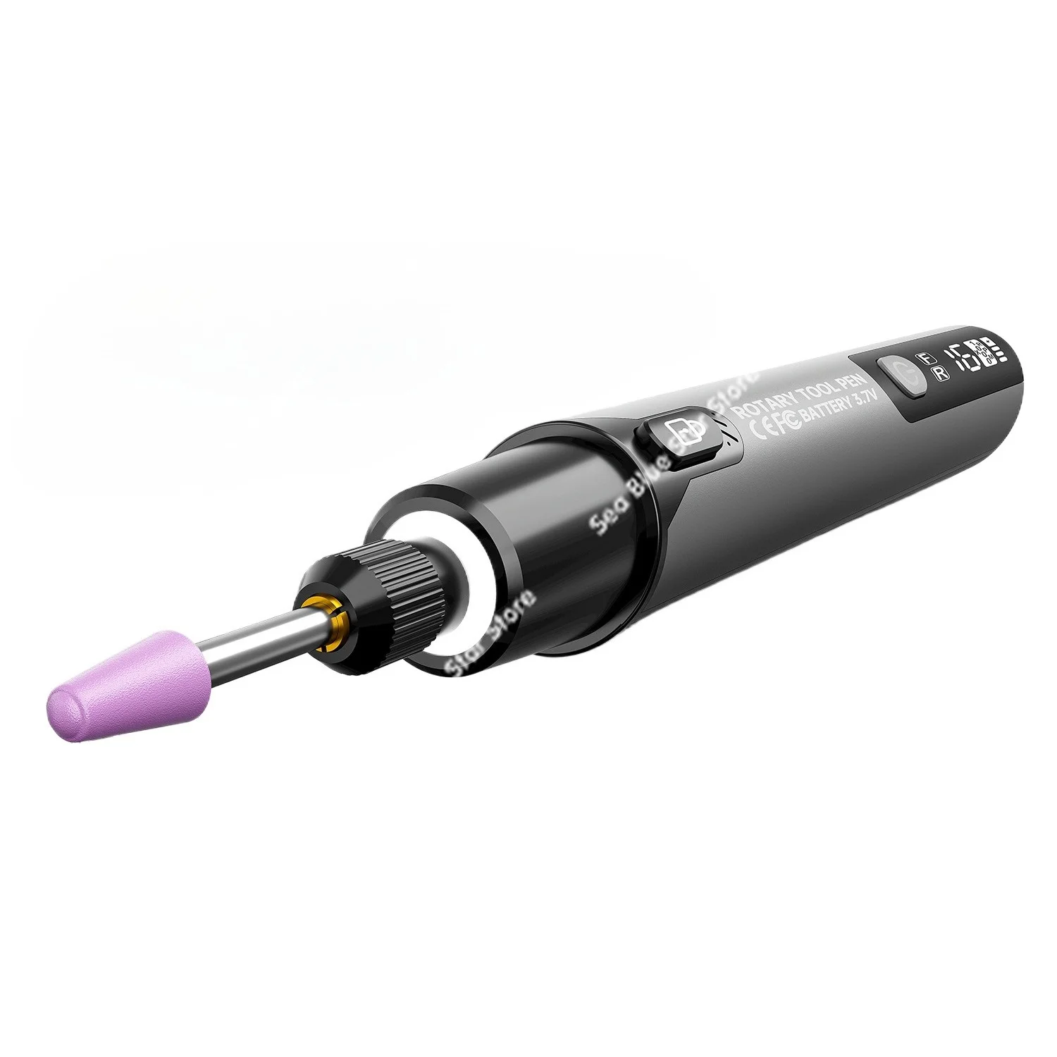 Electric Sanding Pen Digital Display Rotating Set Household Handheld Mini Engraving Polishing Drilling DIY Gadget