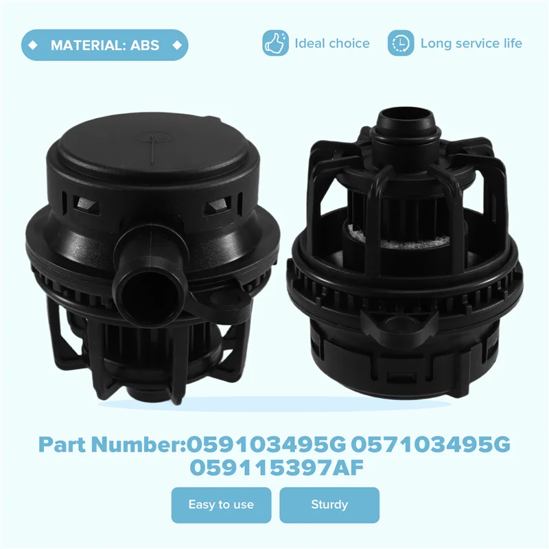 For VW Touareg 7L 7P 2004-2017 2.7 3.0 TDI Car Oil Separator Crankcase Breather Part Numbers 059103495G 057103495G