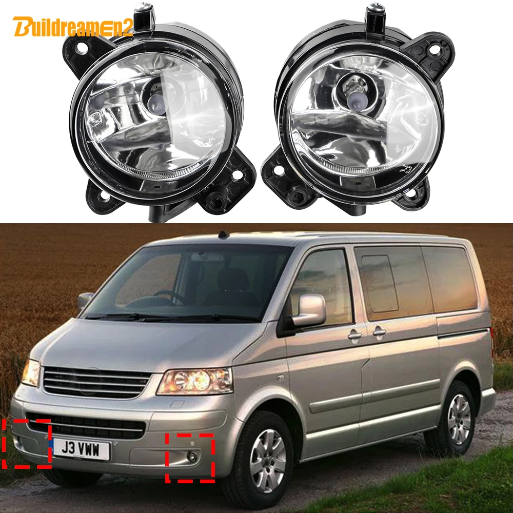 

2 шт. 24 Вт 9006 автомобильный левый + правый Canbus противотуманные фары аксессуары для дневного света + светодиодная лампа для VW Volkswagen Transporter T5 2003-2009