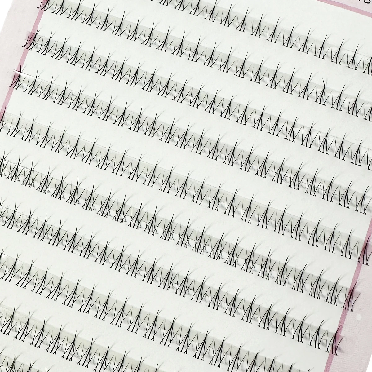 10Rows Under Eyelashes Extension Personal EyeLash Professional Makeup Individual Cluster Grafting Fake Lashes False Eyelashes
