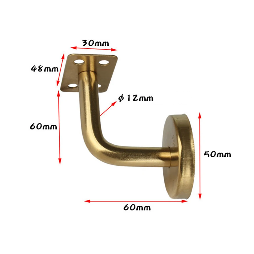 

Опорный кронштейн для баннеров с золотыми поручнями, изготовленный из нержавеющей стали, повышает эстетичное приспособление вашей лестничной рейки, набор из 5 предметов