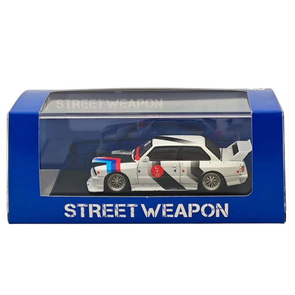 

SW 1/64 для E30 M3 LTO Racing модифицированная белая литая под давлением модель автомобиля, ограниченная коллекция, подарок