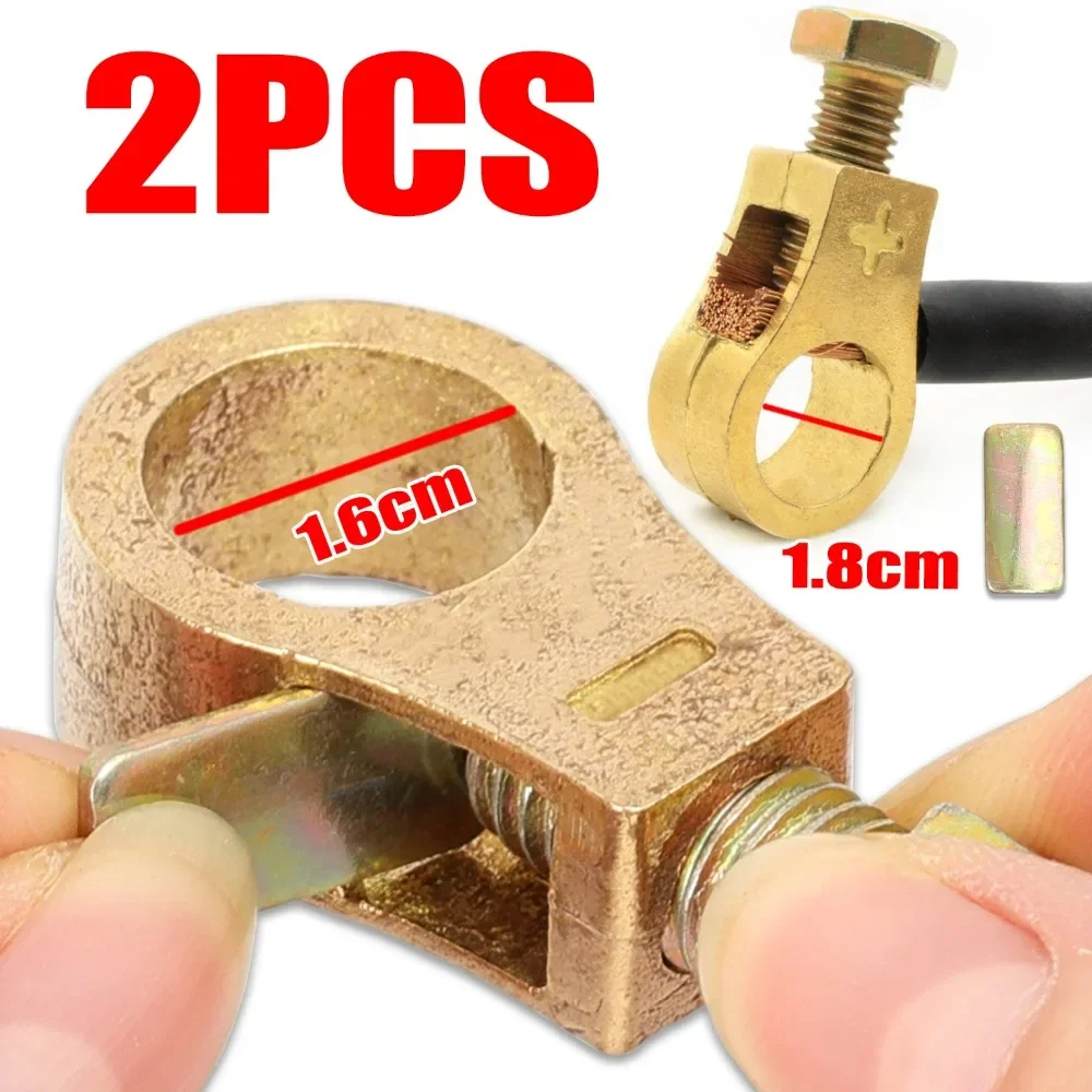 Electronic Terminal Clip Car Batteries Connector Car Battery Connection Post Head Battery Connection Terminal Modification Clamp