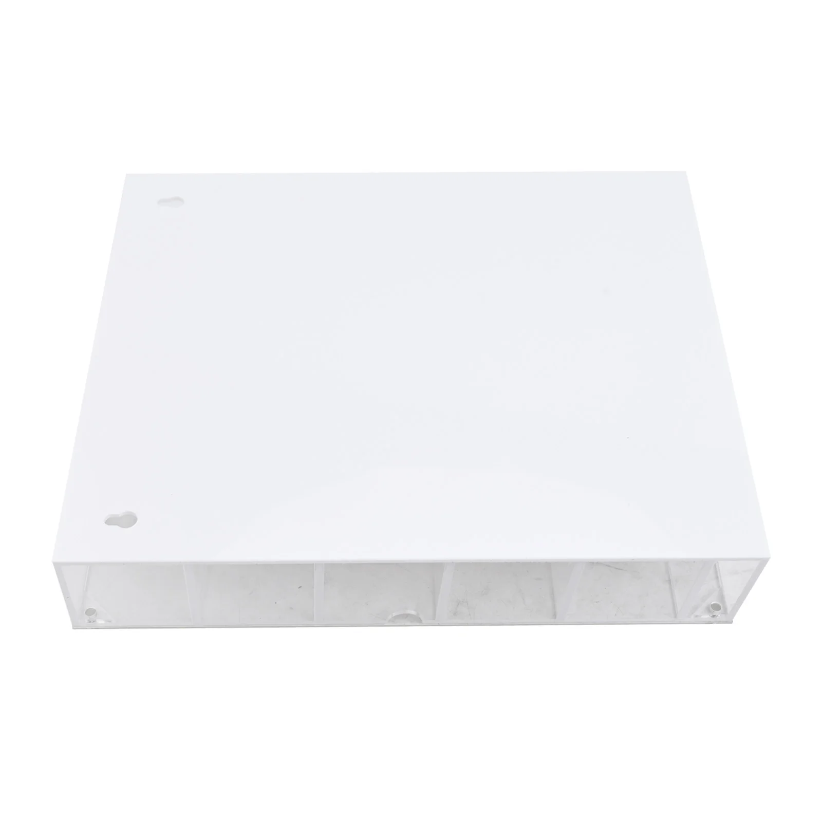 Acrylic Badge Storage Acrylic Coin Storage Box Long-lasting Durability Magnetic Door Design Removable Middle Shelf