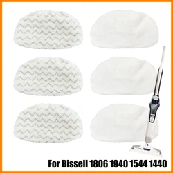 Replacement Washable Steam Mop Pads For Bissell Powerfresh  1544 1440 1940 Steam Mop Model 1544A 2075A 1806 5938 Cleaning Parts