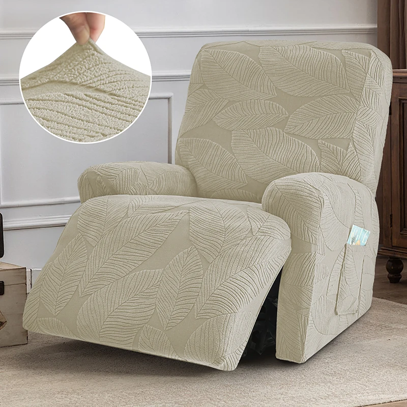 1seater Jacquard Recliner Sofa Covers for Living Room Split Design Armchair Slipcover Stretch Couch Slipcover Funda Sillon