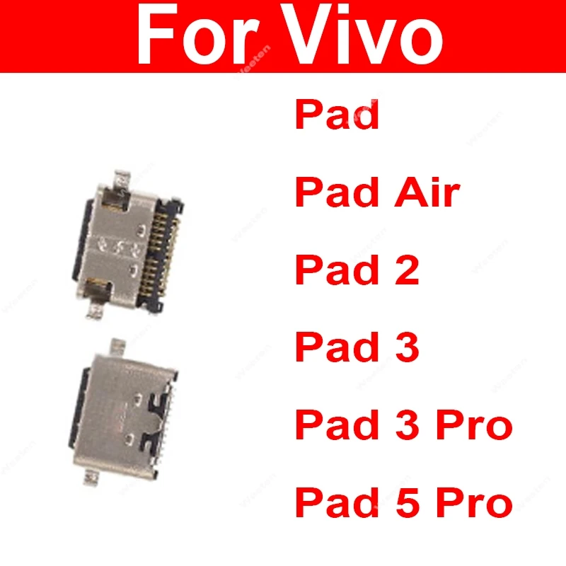 Charging Dock Socket Replacement For Vivo Pad Air 2 3 3 Pro 5 Pro Plug Connector Charger Parts Replacement Parts