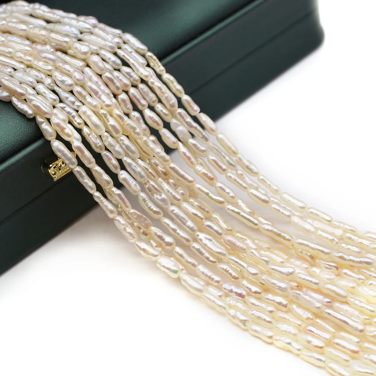 Irregular Natural Freshwater Pearls Baroque Shaped Elongated Beads DIY Jewelry Making Necklaces Bracelets Accessories Gifts