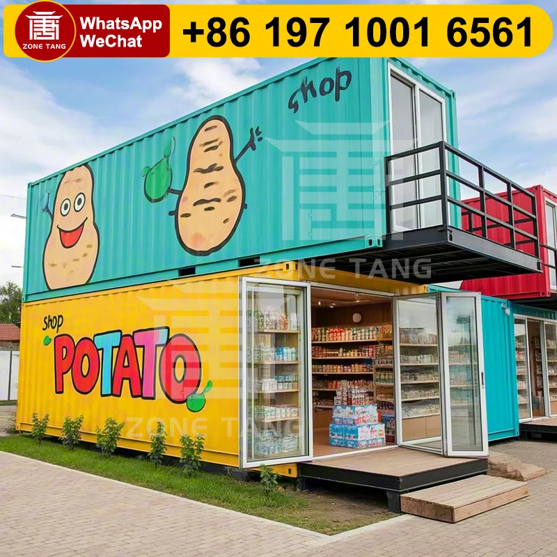 

20ft Container Luxury Mobile Homes Modular Prefabricated House 20/40FT Eco-Friendliness Factory Custom Hot Sale Customize Design