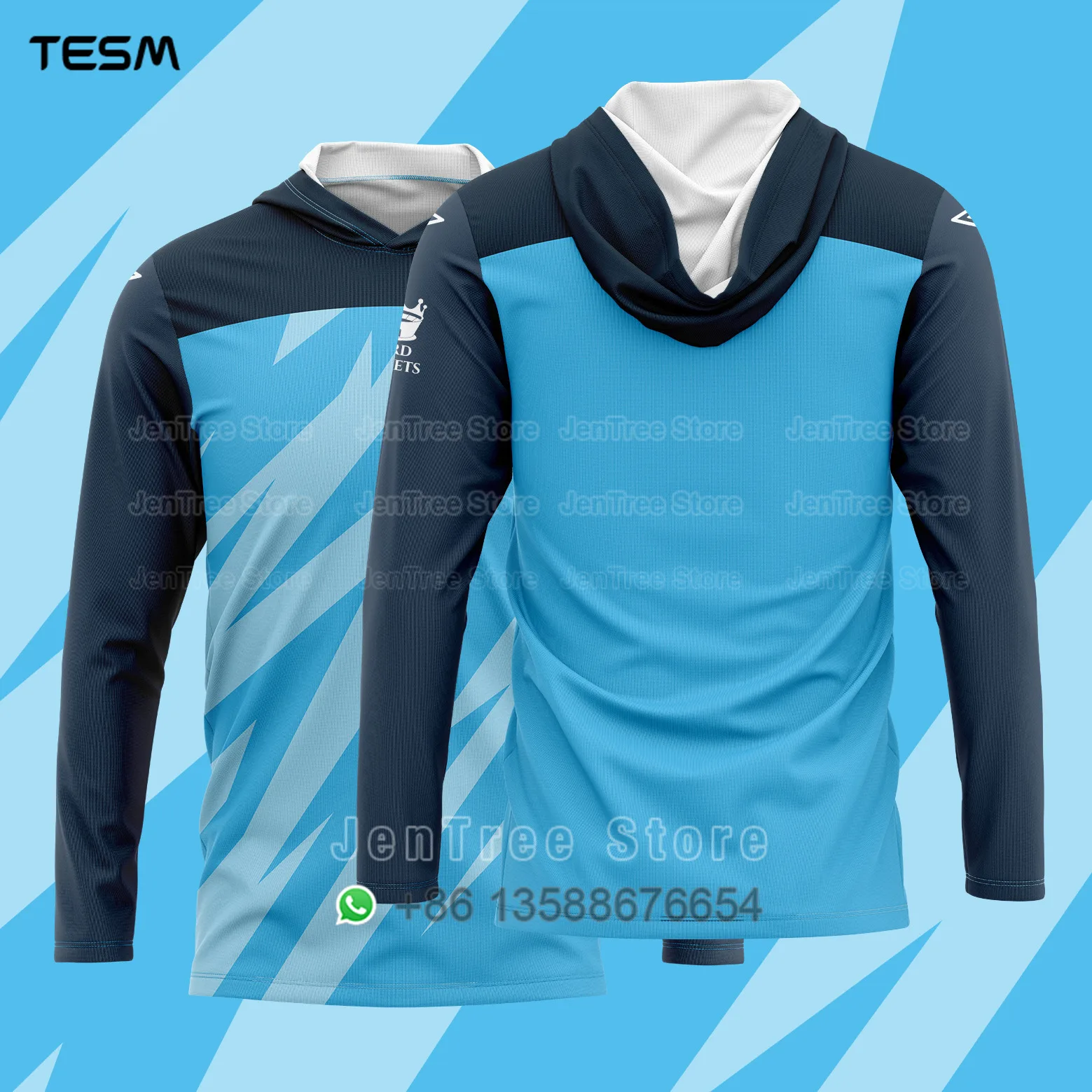 Hooded Tshirt Men Casual Sports Long Sleeved Summer Breathable Sun Protection Clothing 3D Print parent-child Carnival Clothing